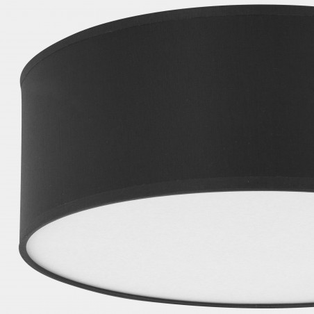 Plafon Okrągły Rondo 45cm Czarny TK Lighting | Sklep Lamp