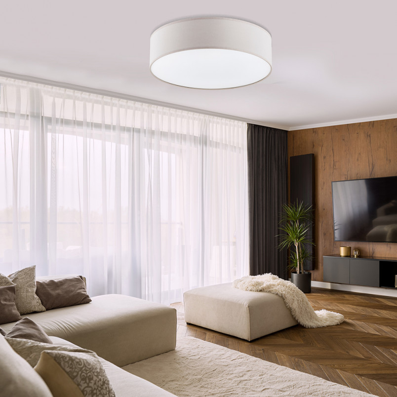 Plafon Rondo 50cm Cappuccino TK Lighting - Stylowe Oświetlenie