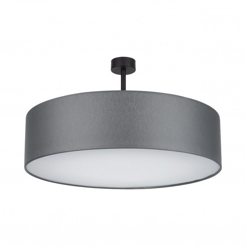 Plafon Rondo II 60cm grafitowy TK Lighting | Oświetlenie LED