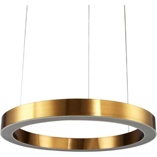 Lampa wisząca Circle LED 120cm złota - Step Design