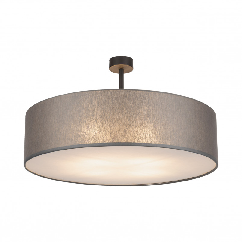 Plafon Rondo II 60cm grafitowy TK Lighting | Oświetlenie LED