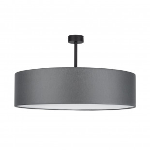 Plafon Rondo II 60cm grafitowy TK Lighting | Oświetlenie LED