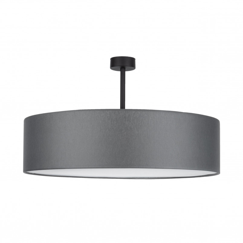 Plafon Rondo II 60cm grafitowy TK Lighting | Oświetlenie LED