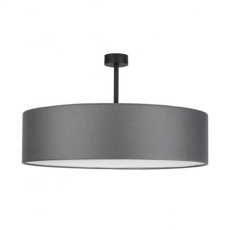 Plafon Rondo II 60cm grafitowy TK Lighting | Oświetlenie LED
