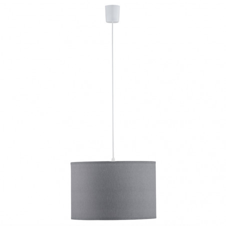 Lampa wisząca Rondo szara TK Lighting | E27, 30cm