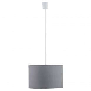 Lampa Wisząca Rondo Szara TK Lighting | E27, 50cm
