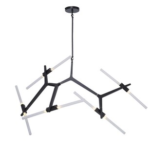Lampa sufitowa designerska Sticks X Czarna marki Step Into Design