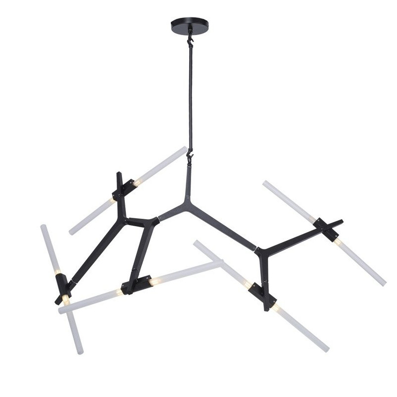 Lampa Sufitowa Sticks 120cm Czarna | Step Into Design