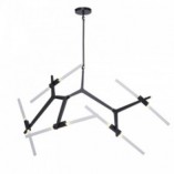 Lampa Sufitowa Sticks 120cm Czarna | Step Into Design