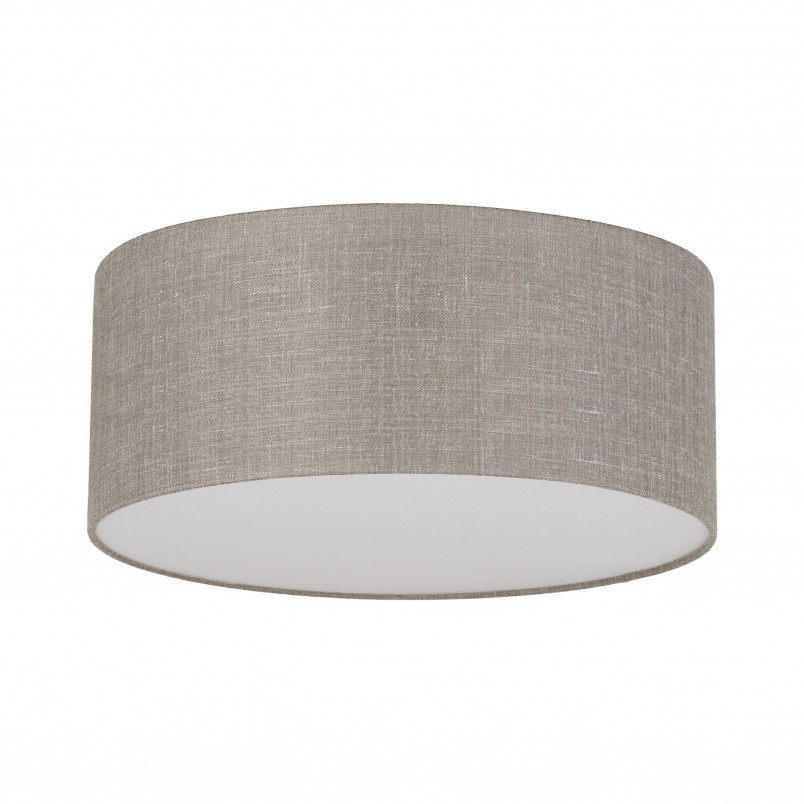 Plafon Rondo TK Lighting | Lniany abażur, 45cm - Kup teraz!