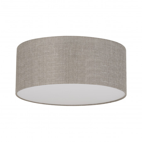 Plafon Rondo TK Lighting | Lniany abażur, 45cm - Kup teraz!