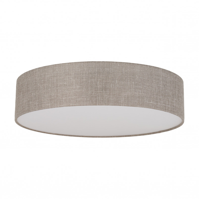 Plafon Rondo TK Lighting | Beżowy, Lniany | Kup Teraz!