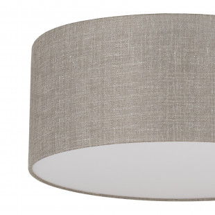 Plafon Rondo TK Lighting | Lniany abażur, 45cm - Kup teraz!