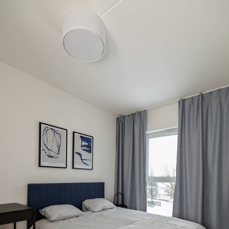 Plafon Rondo 30cm biały TK Lighting - Oświetlenie LED E27
