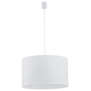 Lampa Wisząca Rondo Biała TK Lighting | 50cm | E27