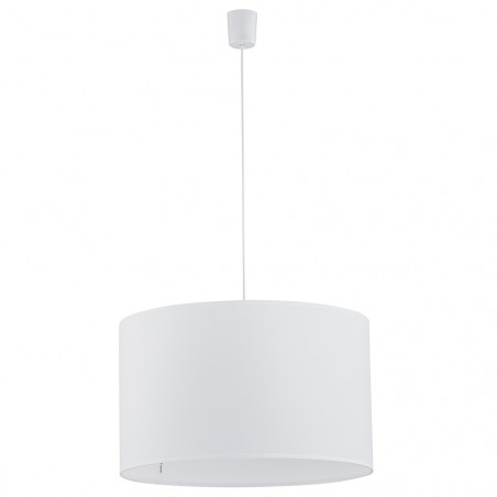 Lampa Wisząca Rondo Biała TK Lighting | 50cm | E27
