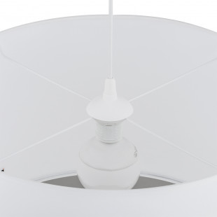 Lampa wisząca Rondo biała TK Lighting | E27, 30cm