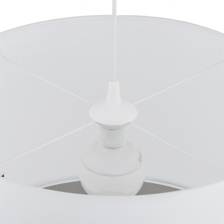 Lampa wisząca Rondo biała TK Lighting | E27, 30cm