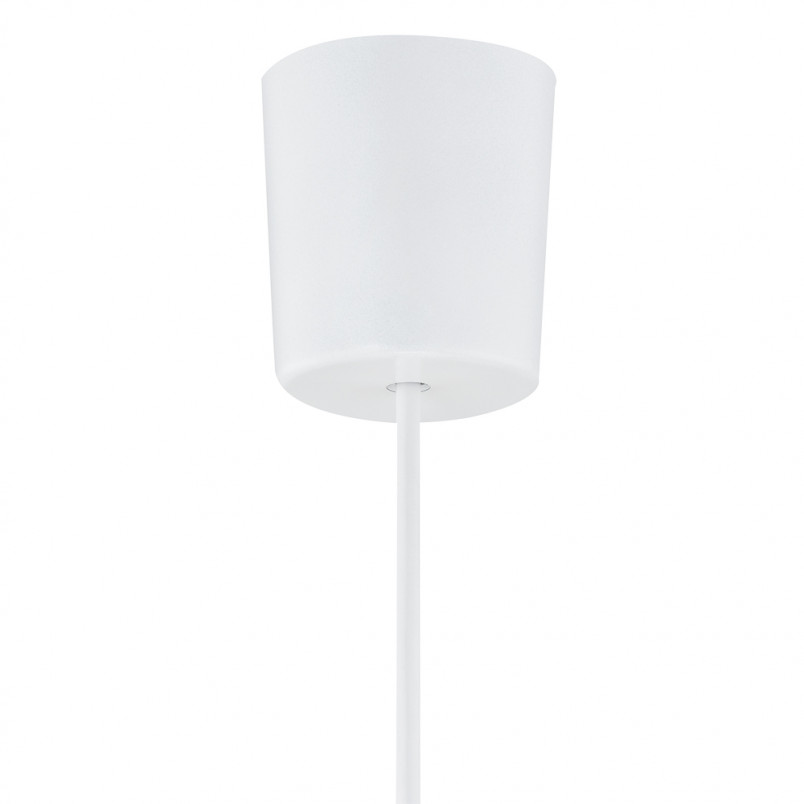 Lampa Wisząca Rondo Biała TK Lighting | 50cm | E27