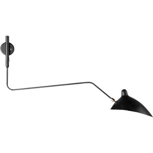 Kinkiet industrialny na wysięgniku Crane Czarny marki Step Into Design