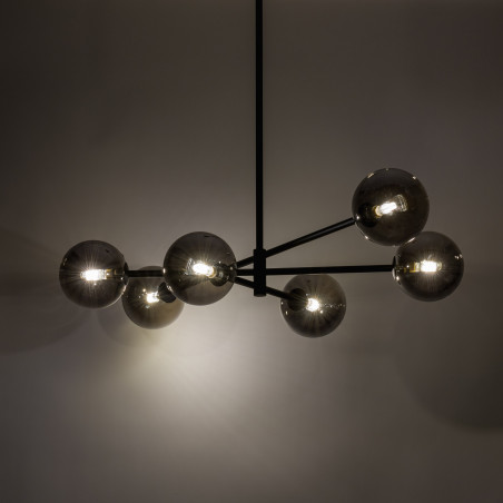 Lampa Sarius VI - Szklane Kule, 90cm, TK Lighting