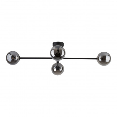 Lampa Sarius IV - Szklane Kule, 90cm, Grafit | TK Lighting
