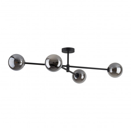 Lampa Sarius IV - Szklane Kule, 90cm, Grafit | TK Lighting