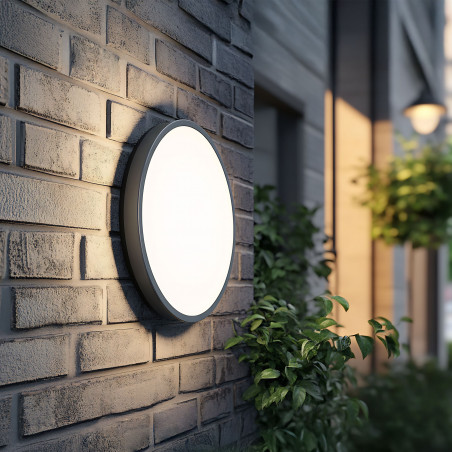 Kinkiet zewnętrzny LED Sferis czarny | TK Lighting - Nowoczesne oświetlenie