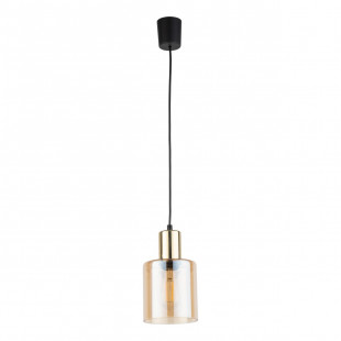 Lampa Wisząca Sierra Bursztynowa Złota TK Lighting | Sklep Lamp