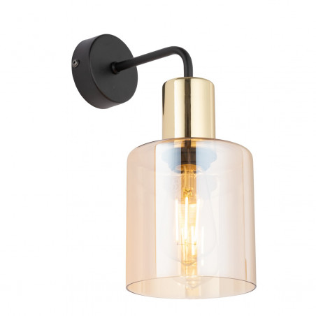 Kinkiet Sierra: Bursztynowe światło w stylu Loft | TK Lighting