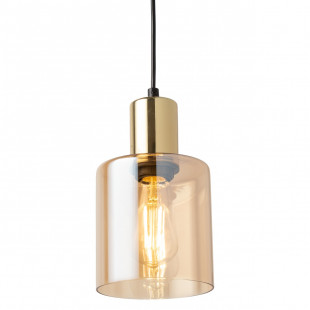 Lampa Wisząca Sierra Bursztynowa Złota TK Lighting | Sklep Lamp