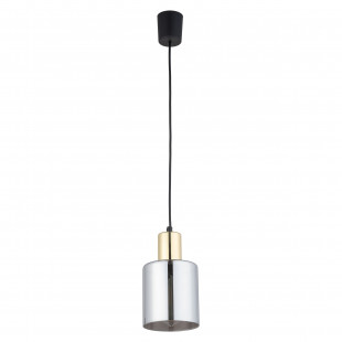 Lampa Wisząca Sierra - Grafit Lustrzany / Złoty | TK Lighting