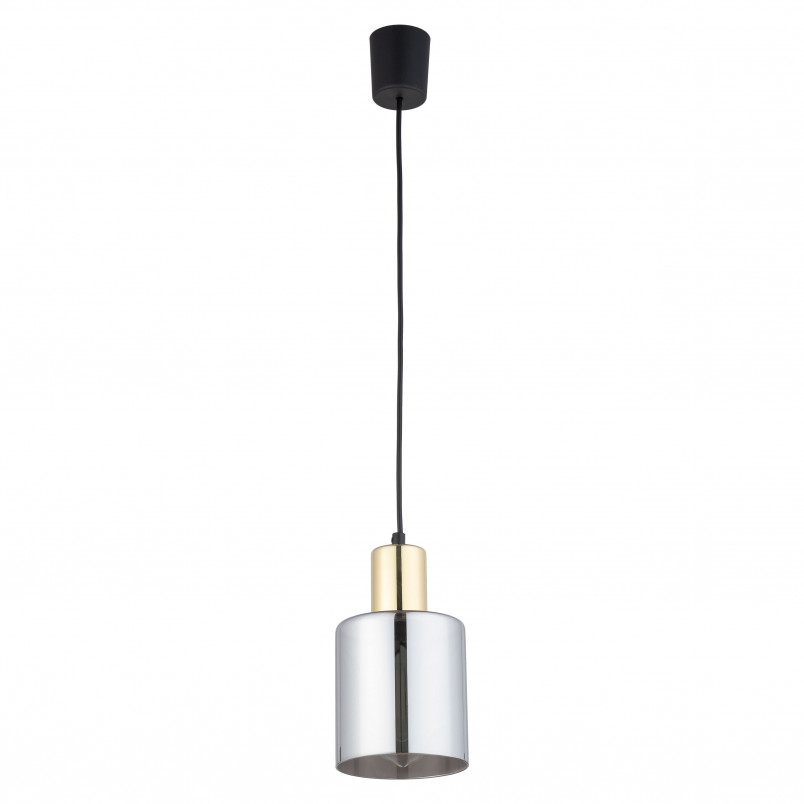Lampa Wisząca Sierra - Grafit Lustrzany / Złoty | TK Lighting