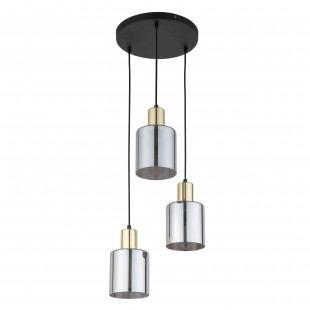 Lampa wisząca Sierra - 3 ramiona, szkło, loft | TK Lighting
