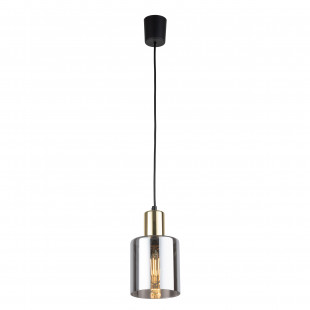Lampa Wisząca Sierra - Grafit Lustrzany / Złoty | TK Lighting