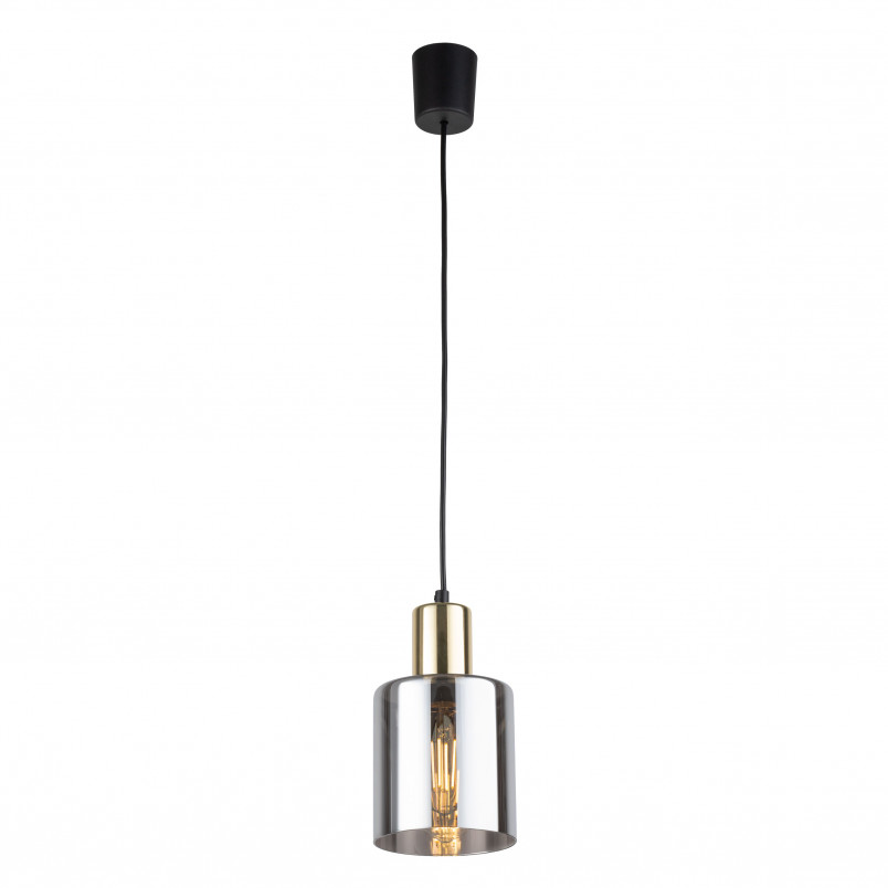 Lampa Wisząca Sierra - Grafit Lustrzany / Złoty | TK Lighting