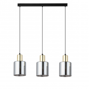 Lampa wisząca Sierra III - szara, szkło, TK Lighting | Kup online