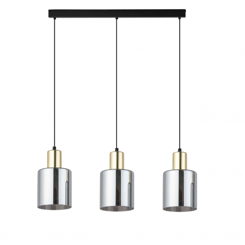 Lampa wisząca Sierra III - szara, szkło, TK Lighting | Kup online
