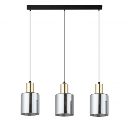 Lampa wisząca Sierra III - szara, szkło, TK Lighting | Kup online