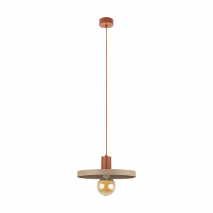 Lampa wisząca Sila Sabia Brick beżowa | TK Lighting