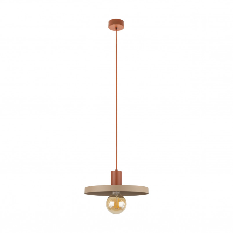 Lampa wisząca Sila Sabia Brick beżowa | TK Lighting