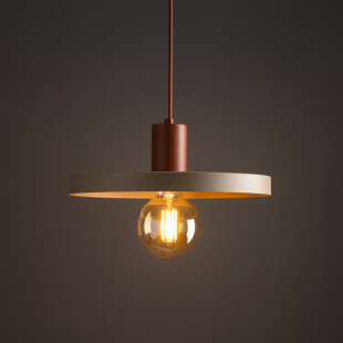 Lampa wisząca Sila Sabia Brick beżowa | TK Lighting