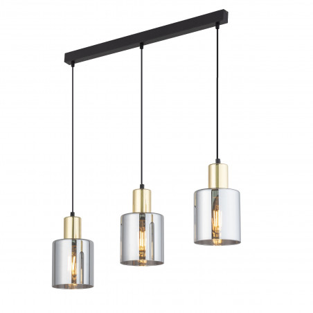 Lampa wisząca Sierra III - szara, szkło, TK Lighting | Kup online