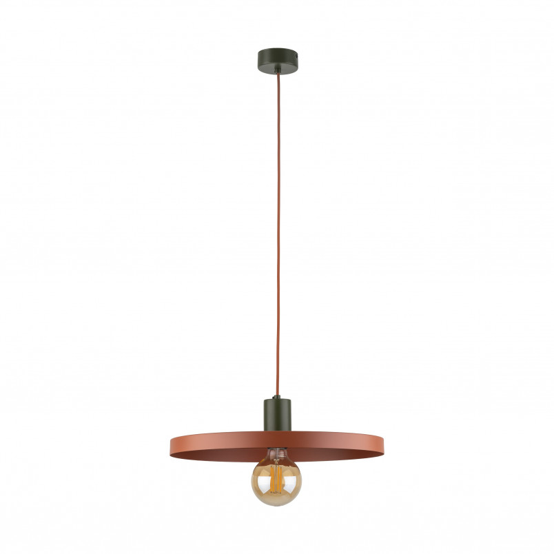 Lampa wisząca Sila Brick Green TK Lighting - Retro Design