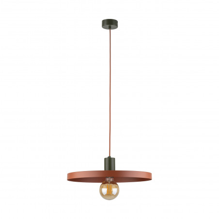 Lampa wisząca Sila Brick Green TK Lighting - Retro Design