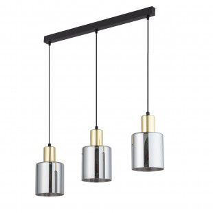 Lampa wisząca Sierra III - szara, szkło, TK Lighting | Kup online