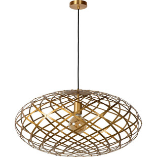 Lampa Wisząca Mosiądz Lucide Wolfram | Elegancki Design