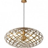 Lampa Wisząca Mosiądz Lucide Wolfram | Elegancki Design