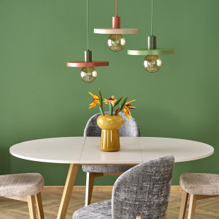 Lampa wisząca Sila Brick Green TK Lighting | Pomarańczowa, Loftowa