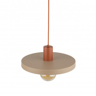 Lampa wisząca Sila Sabia Brick beżowa | TK Lighting